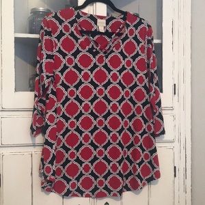Chico’s Blouse 3/4 Sleeves